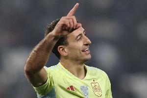  西班牙队史105年来首人！奥亚萨瓦尔连续9场比赛有进球或助攻